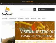 Tablet Screenshot of baskoniasport.com
